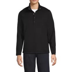 Unisex Grid Tech Snapneck Pullover Shirt