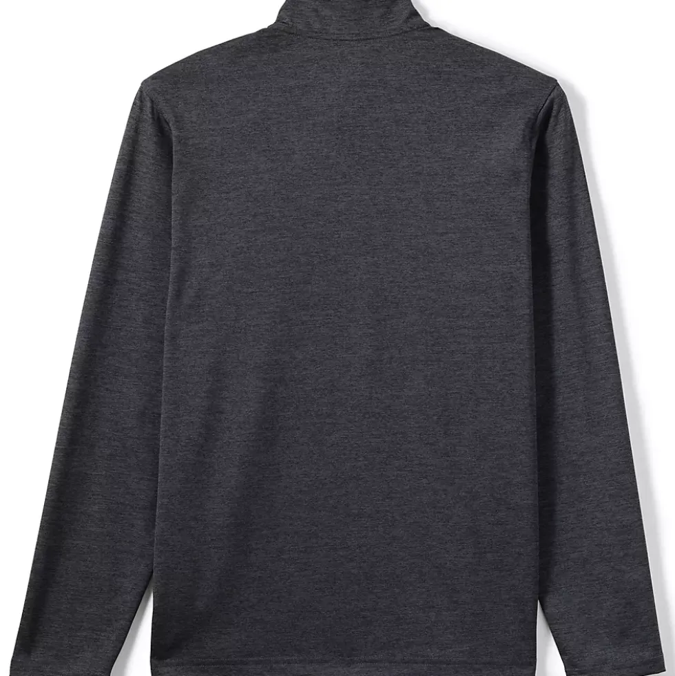 Unisex Rapid Dry Space Dye Quarter Zip Pullover Shirt