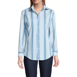 Unisex Short Coolmax Long Sleeve Button Front Shirt
