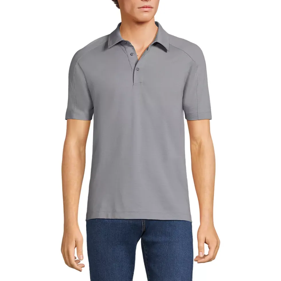 Unisex Short Sleeve Recycle Polo