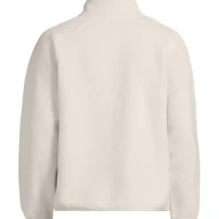 Unisex Snap Neck Fleece Pullover