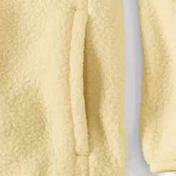 Unisex Snap Neck Fleece Pullover