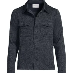 Unisex Sweater Fleece Shirt Jacket