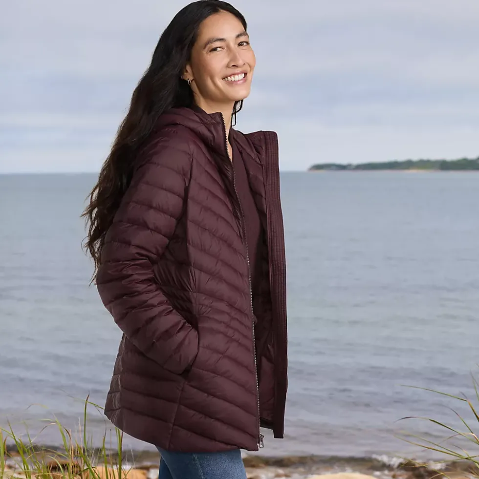 Wanderweight Packable Down Long Jacket