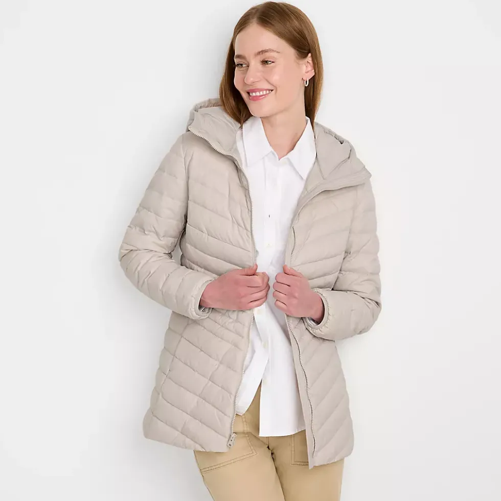 Wanderweight Packable Down Long Jacket