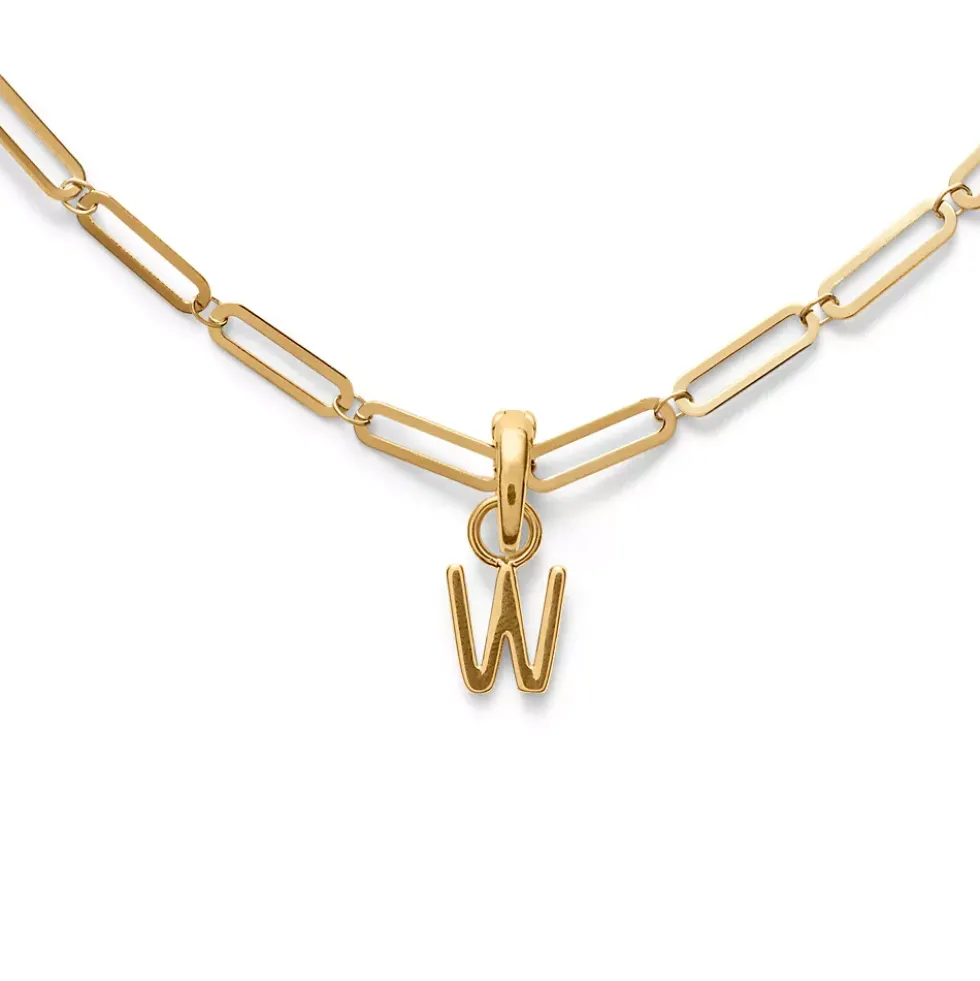Water-Resistant Letter Charm
