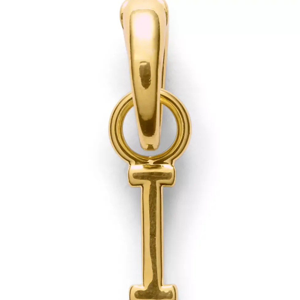 Water-Resistant Letter Charm