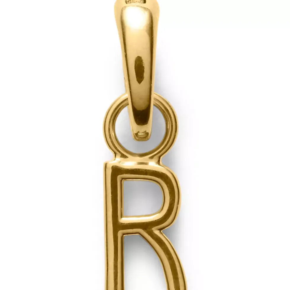 Water-Resistant Letter Charm