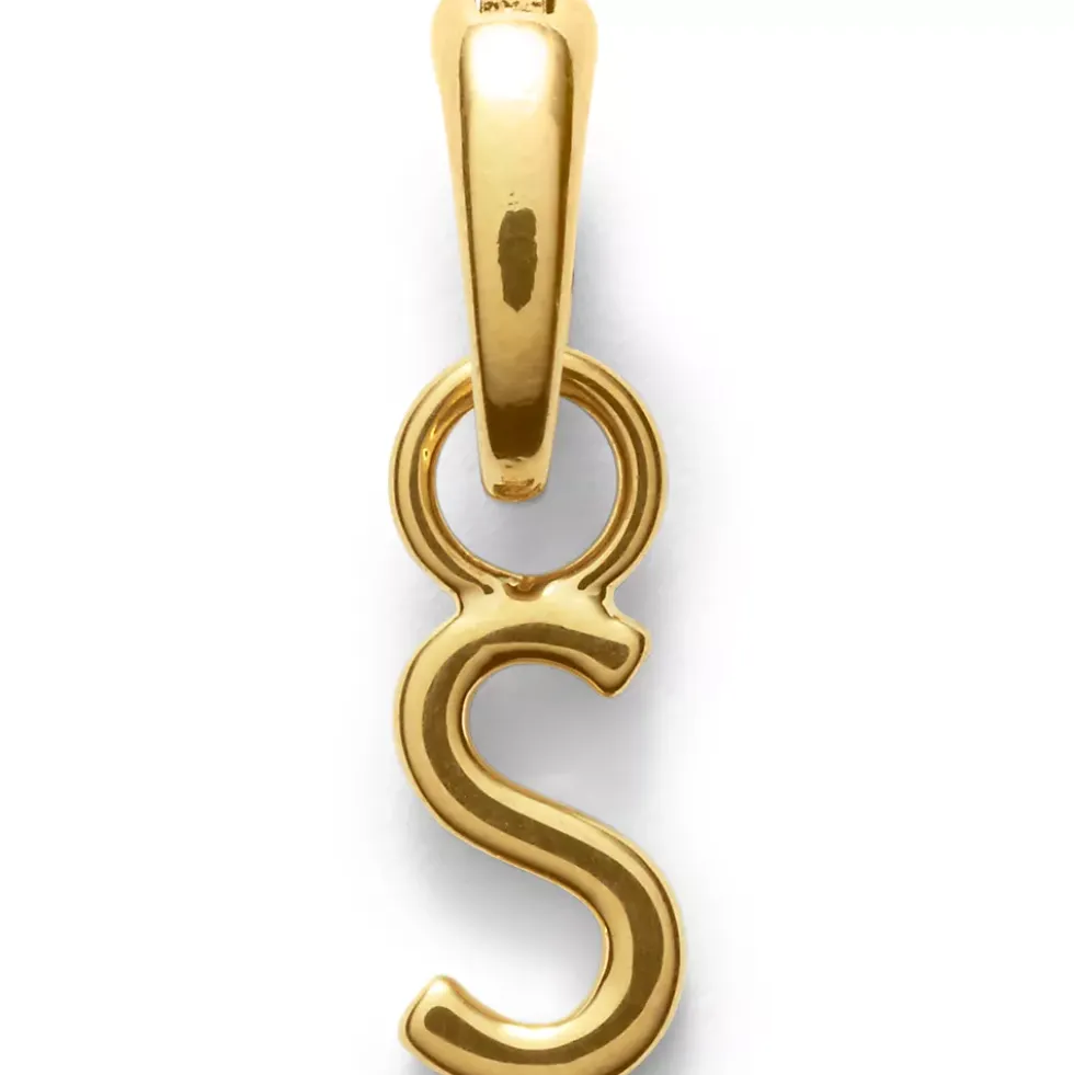 Water-Resistant Letter Charm