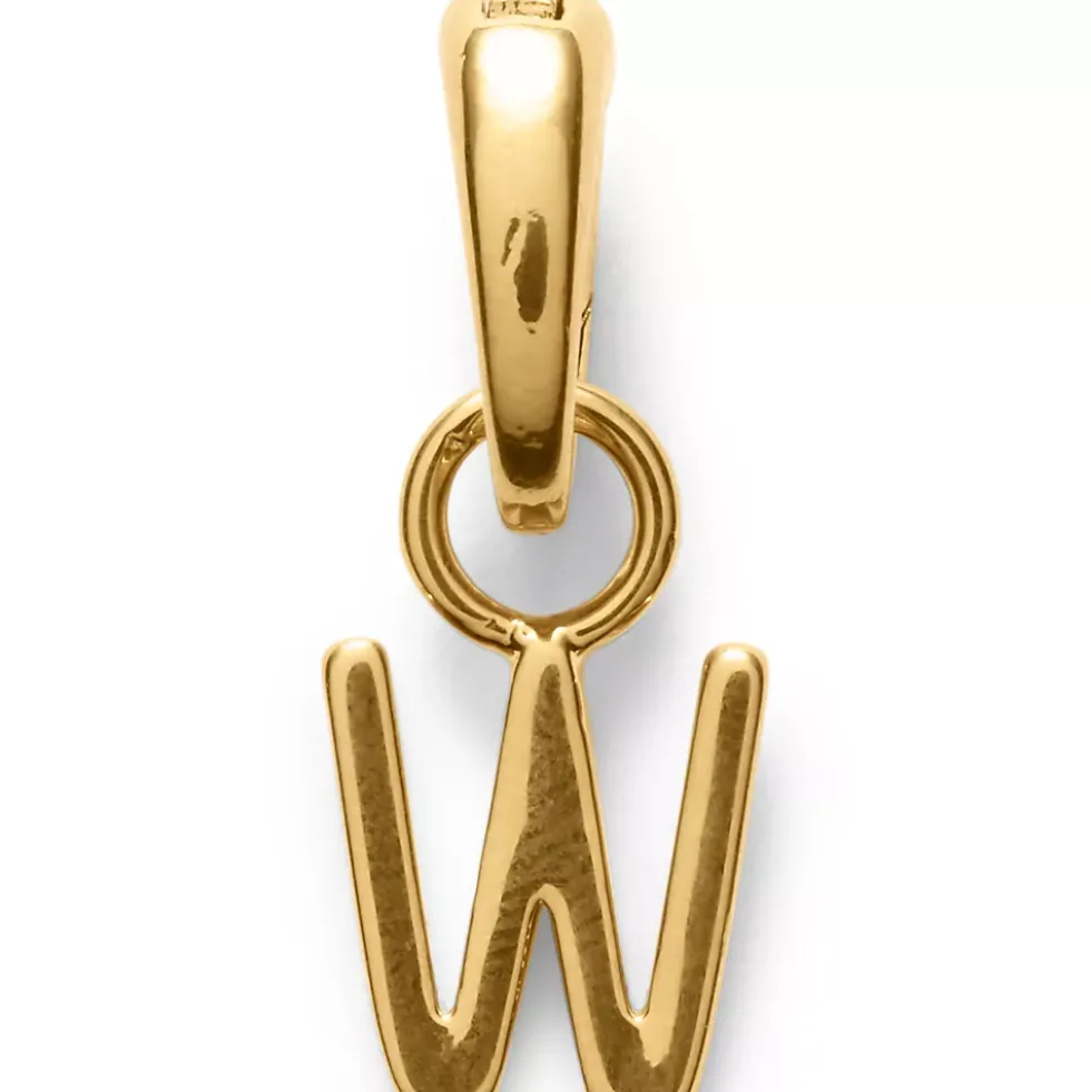 Water-Resistant Letter Charm