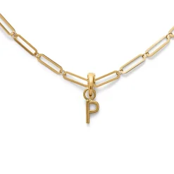 Water-Resistant Letter Charm