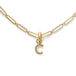 Water-Resistant Letter Charm
