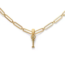 Water-Resistant Letter Charm