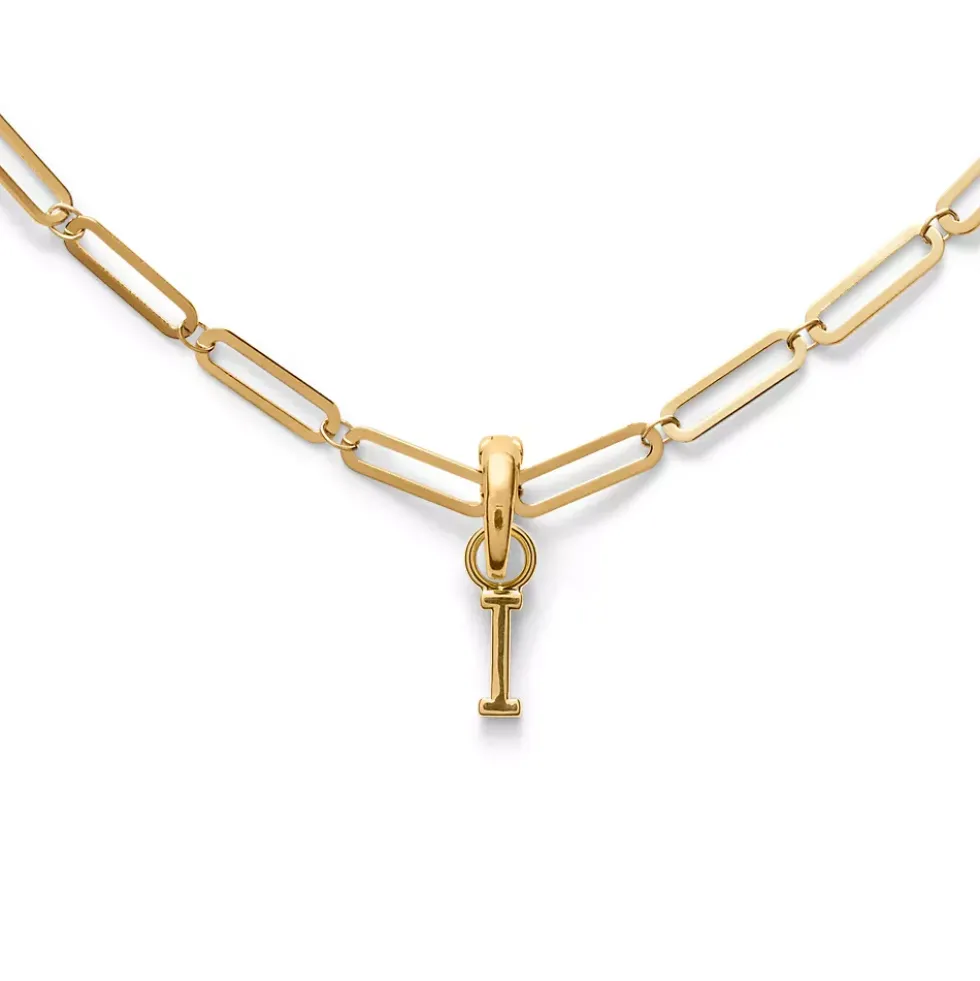 Water-Resistant Letter Charm
