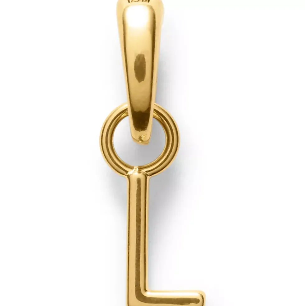 Water-Resistant Letter Charm
