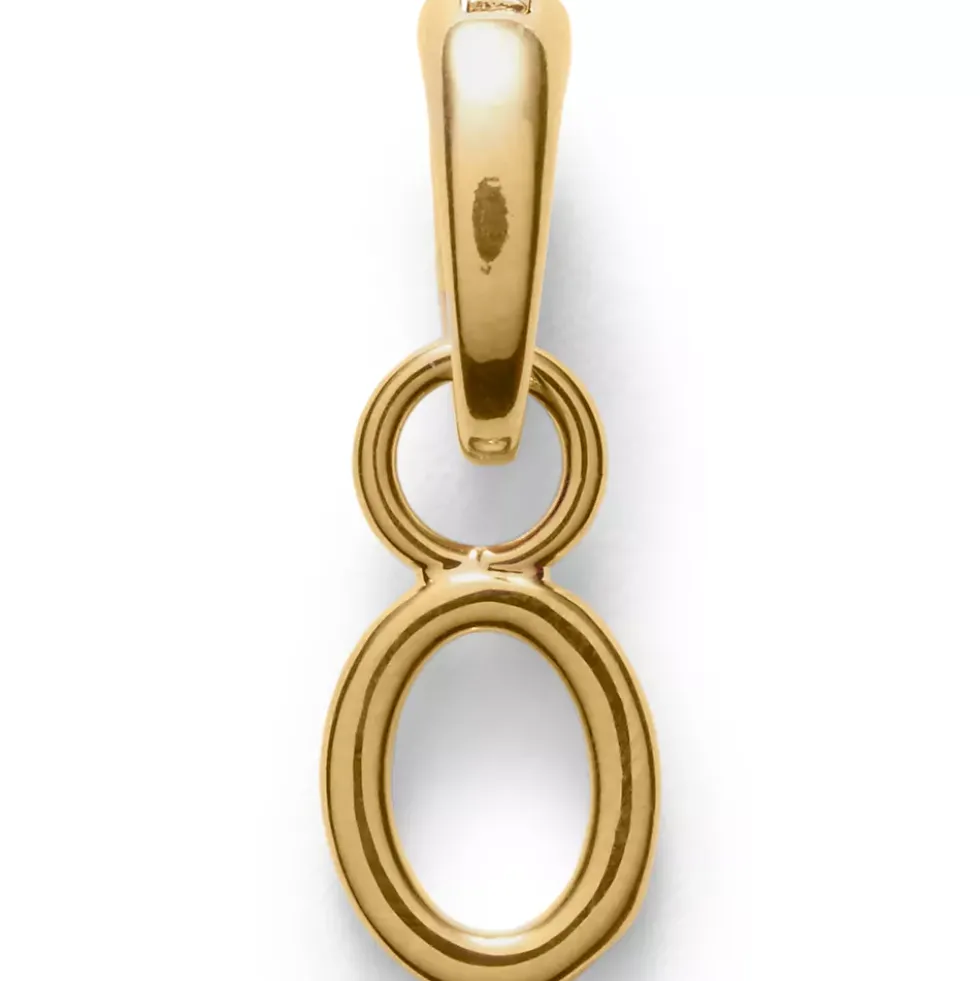 Water-Resistant Letter Charm