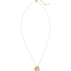 Water-Resistant Long Knot Pendant Necklace