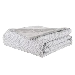 Waverly Antimicrobial Cotton Reversible Down Alternative Bed Blanket