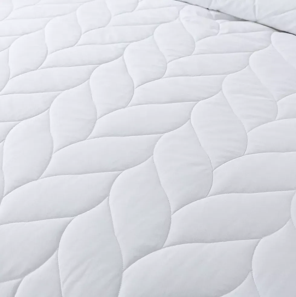 Waverly Antimicrobial Cotton White Duck Down and Feather Bed Blanket