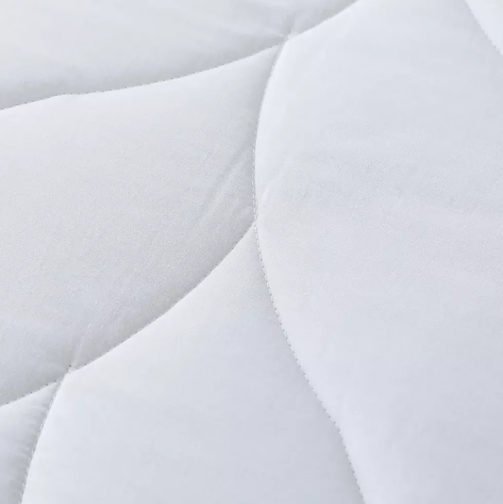 Waverly Cotton White Duck Down and Feather Comforter