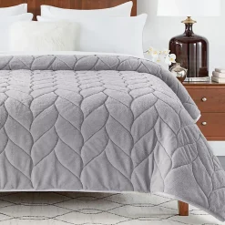 Waverly Cozy Down Alternative Fleece Bed Blanket