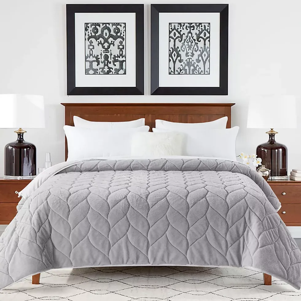 Waverly Cozy Down Alternative Fleece Bed Blanket