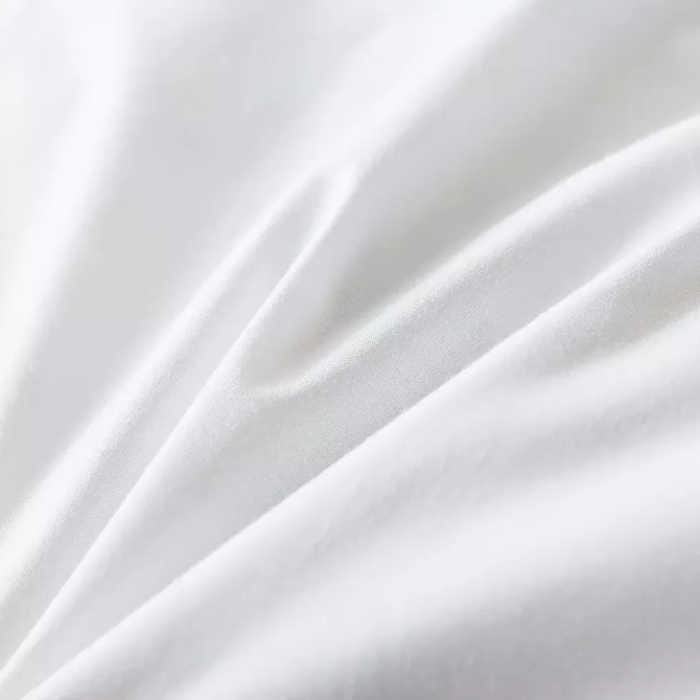 Waverly 300 Thread Count Cotton White Duck Down and Feather Bed Pillow