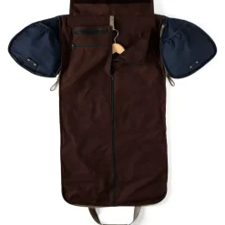 Waxed Canvas Convertible Garment Duffle