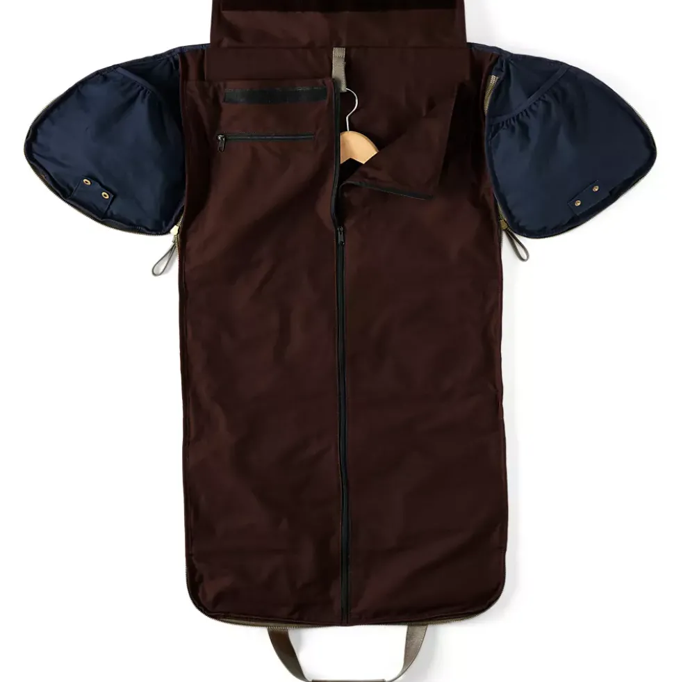 Waxed Canvas Convertible Garment Duffle