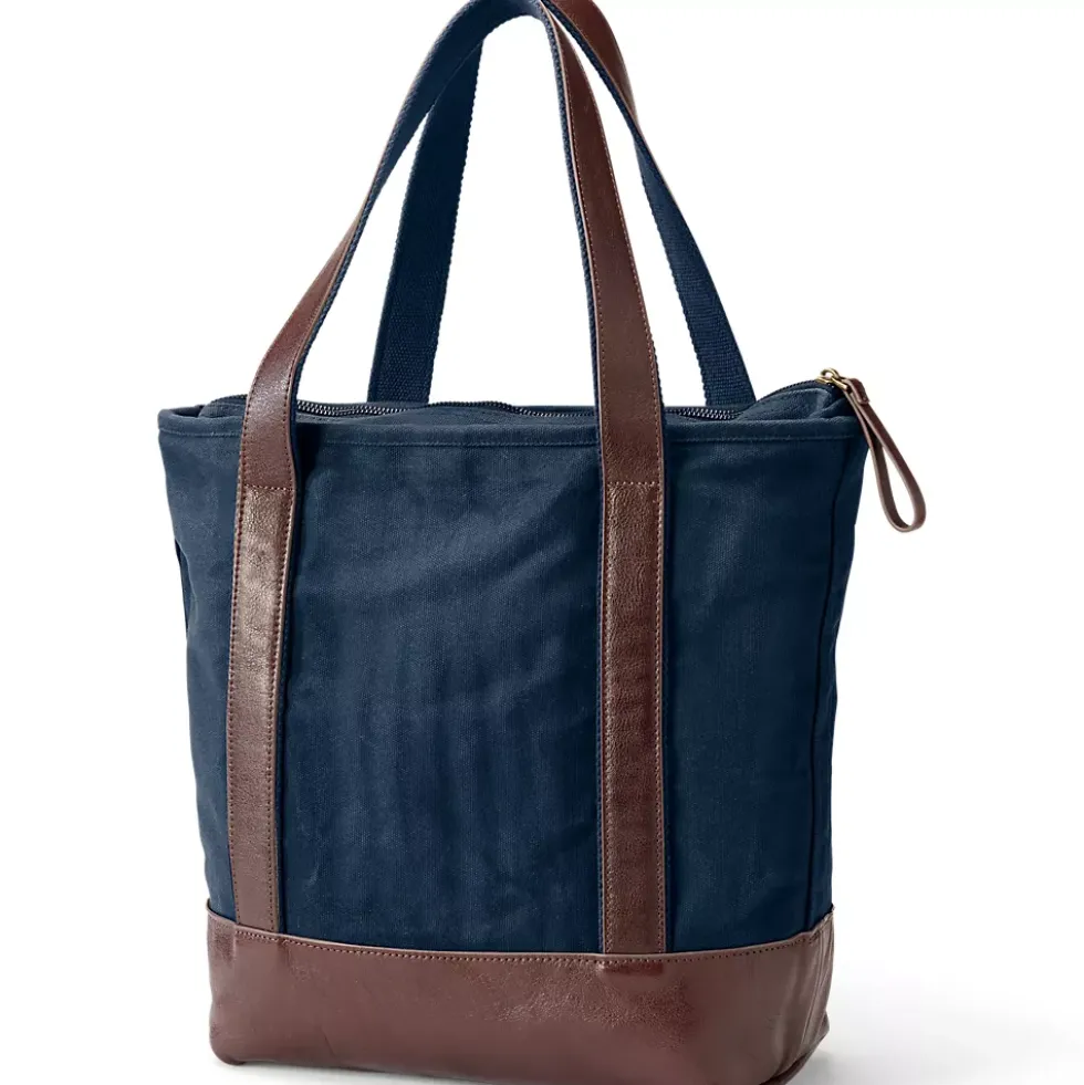 Waxed Canvas Tote