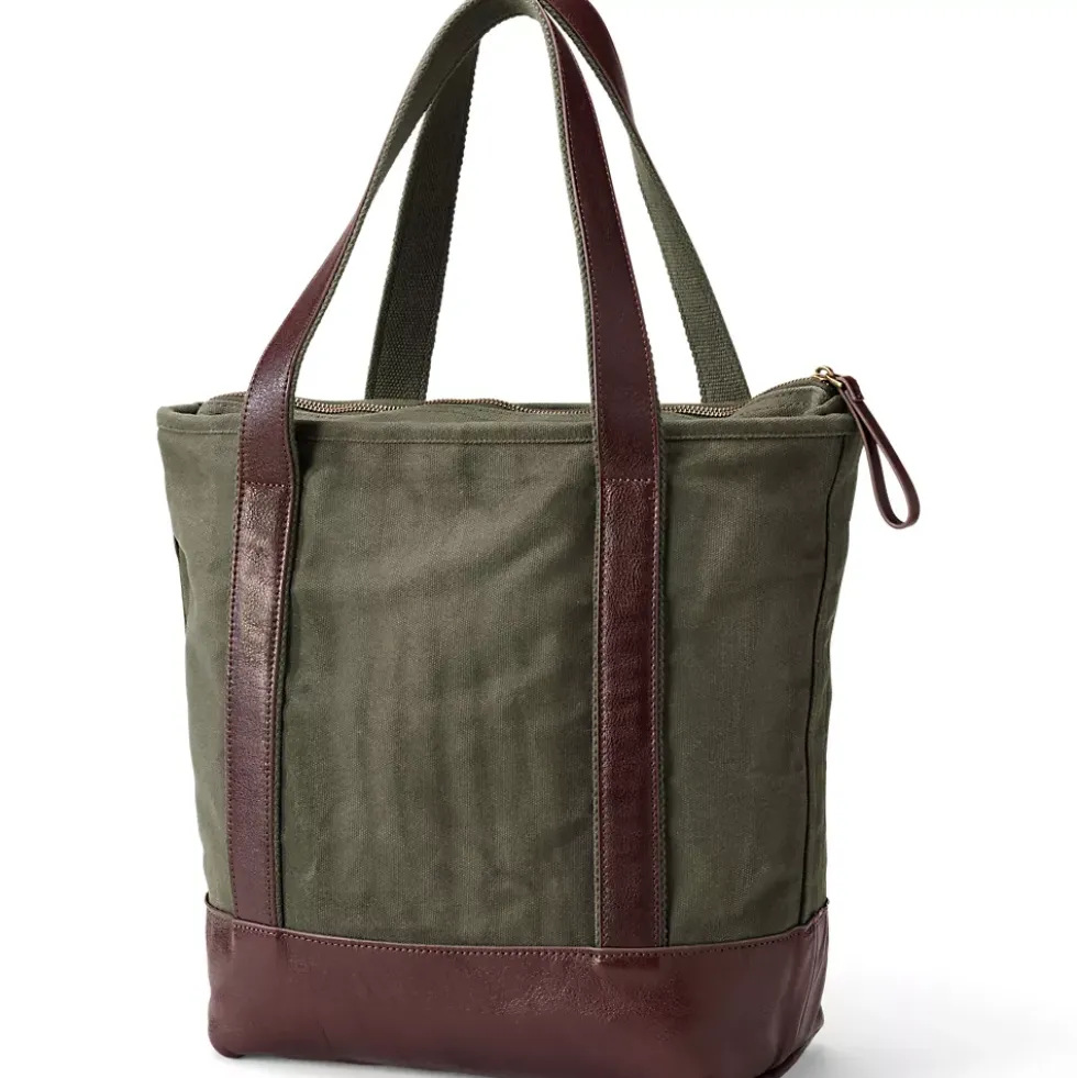 Waxed Canvas Tote