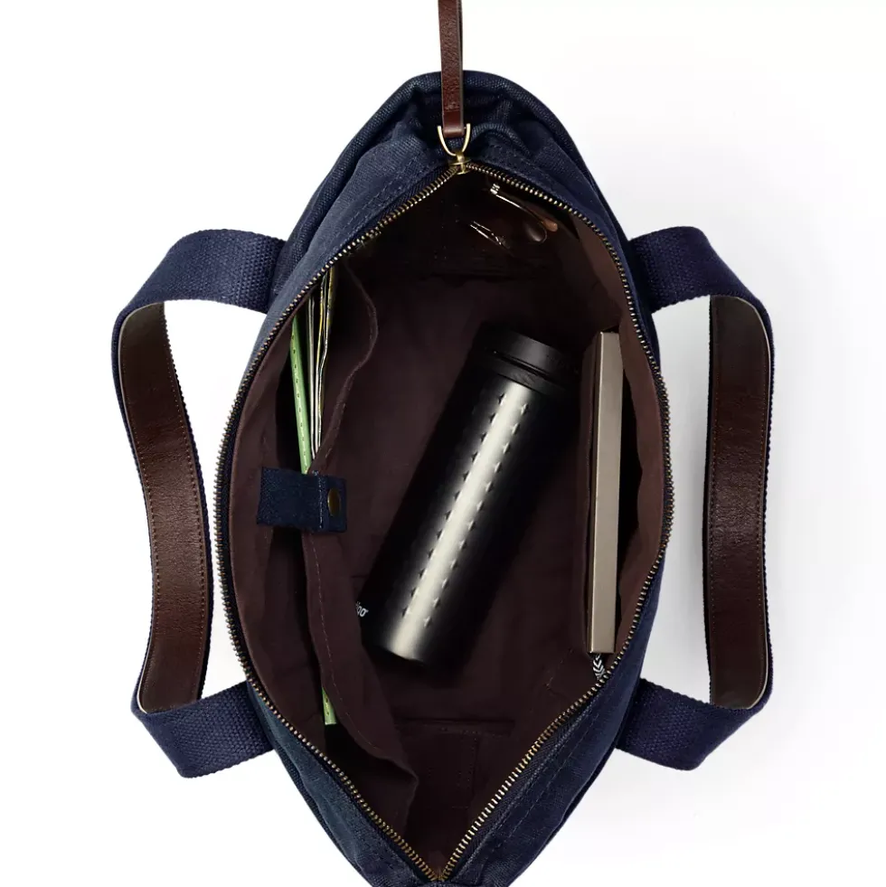 Waxed Canvas Tote