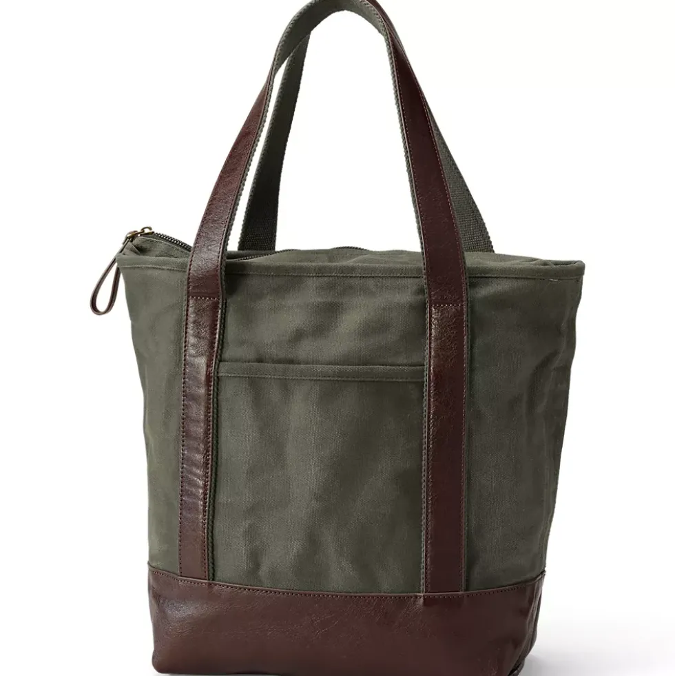 Waxed Canvas Tote