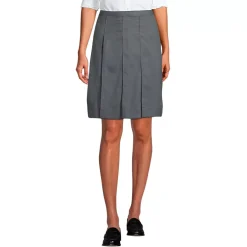 Women's Above the Knee Box Pleat Skirt