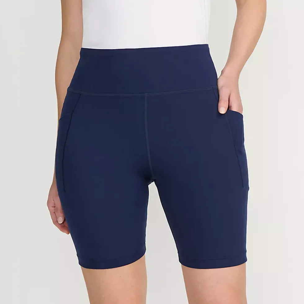Women's Active High Impact 7" Pocket Bike Shorts