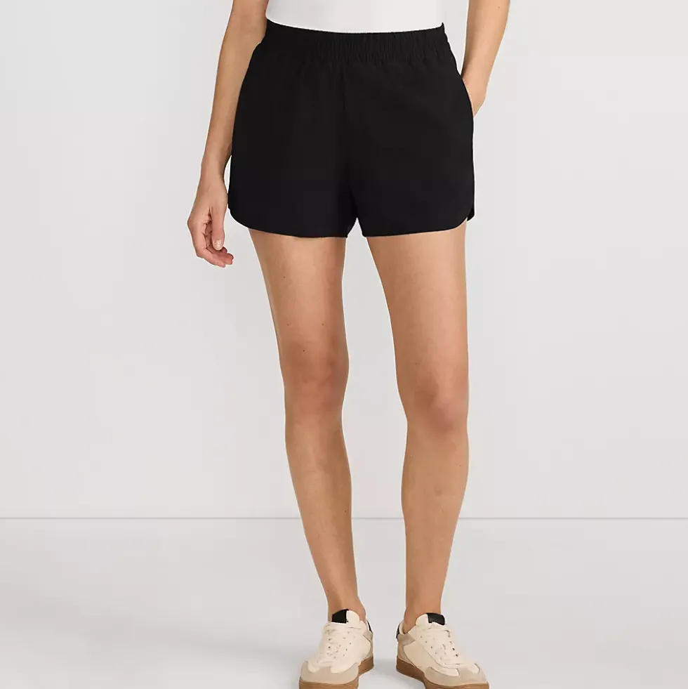 Women's Active Woven 4" Shorts with Brief