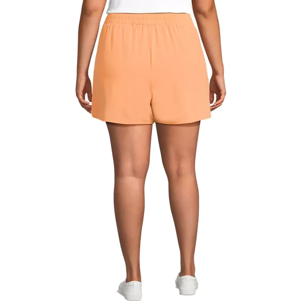 Women's Active Woven 4" Shorts with Brief