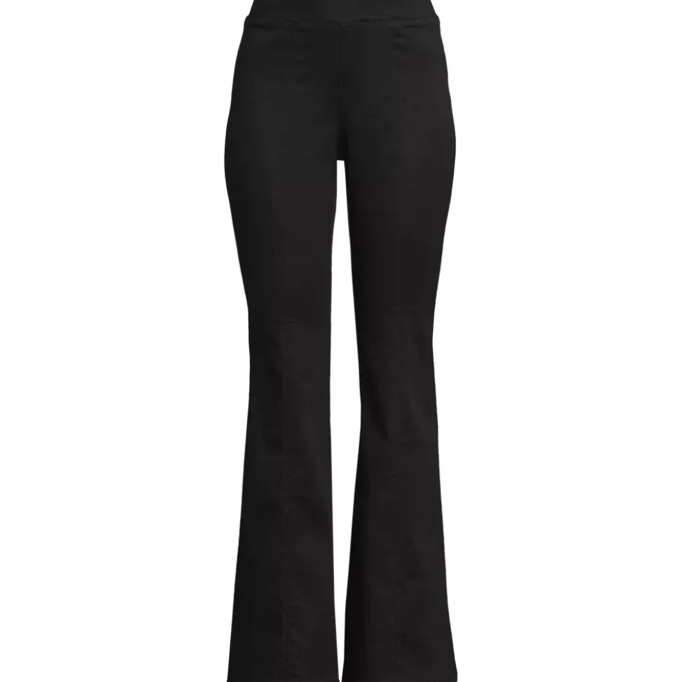 Women's Adaptive Lycra High Rise Pull On Flare Jeans