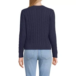 Women's American Flag Drifter Cable Sweater