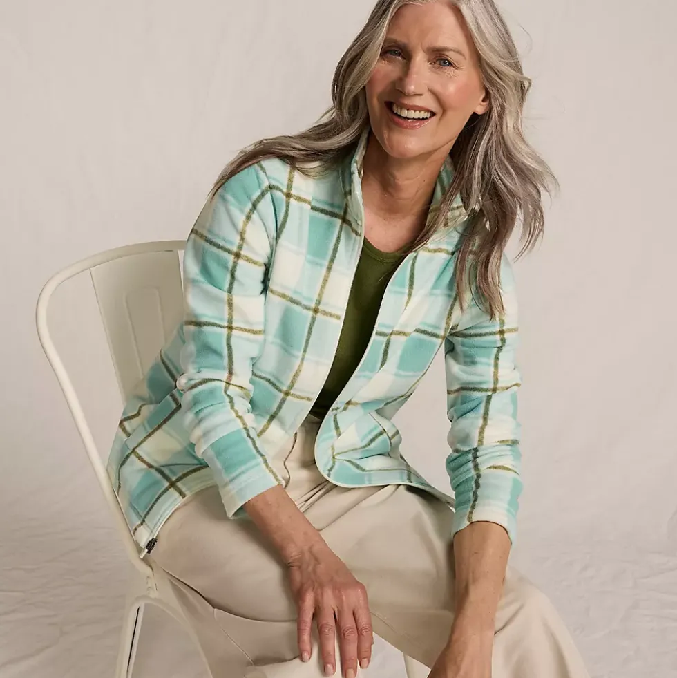 Women's Anyweather Fleece Full Zip Print Jacket