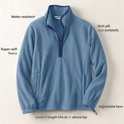 Women's Anyweather RainDefense Fleece Quarter Zip Pullover