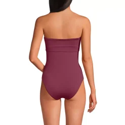 Women's Bandeau Cut Out One Piece
