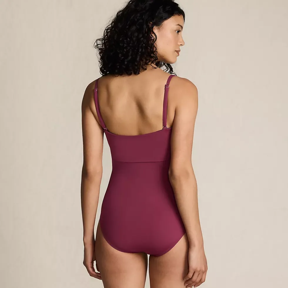Women's Bandeau Cut Out One Piece
