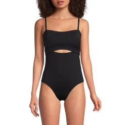 Women's Bandeau Cut Out One Piece