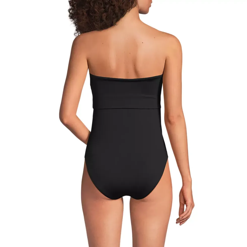 Women's Bandeau Cut Out One Piece