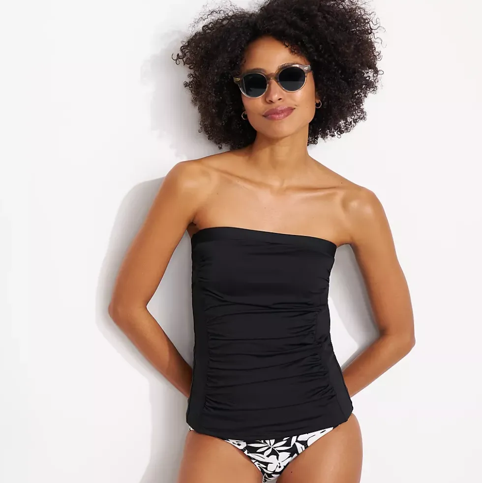 Women's Bandeau Tankini Swimsuit Top