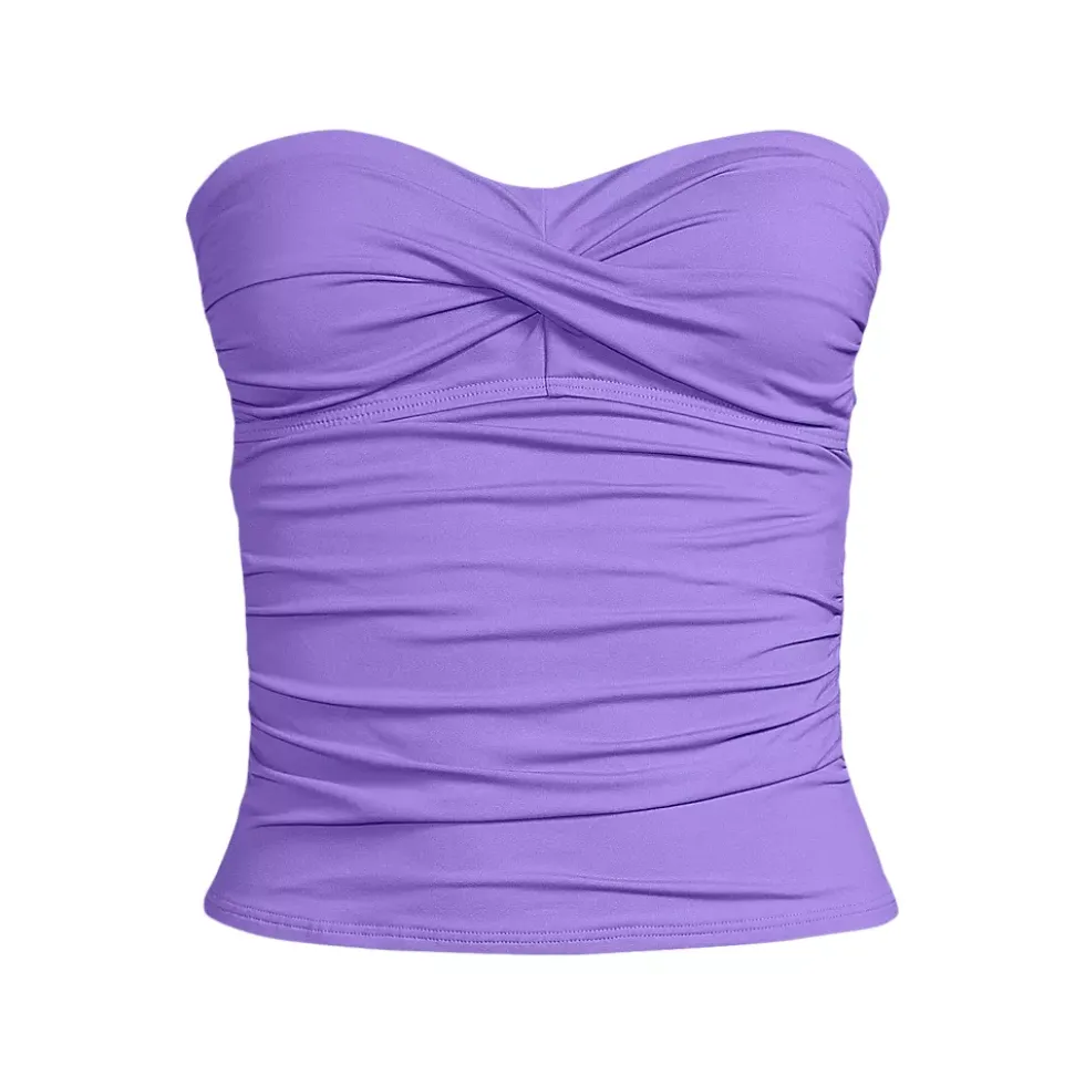 Women's Bandeau Tankini Swimsuit Top