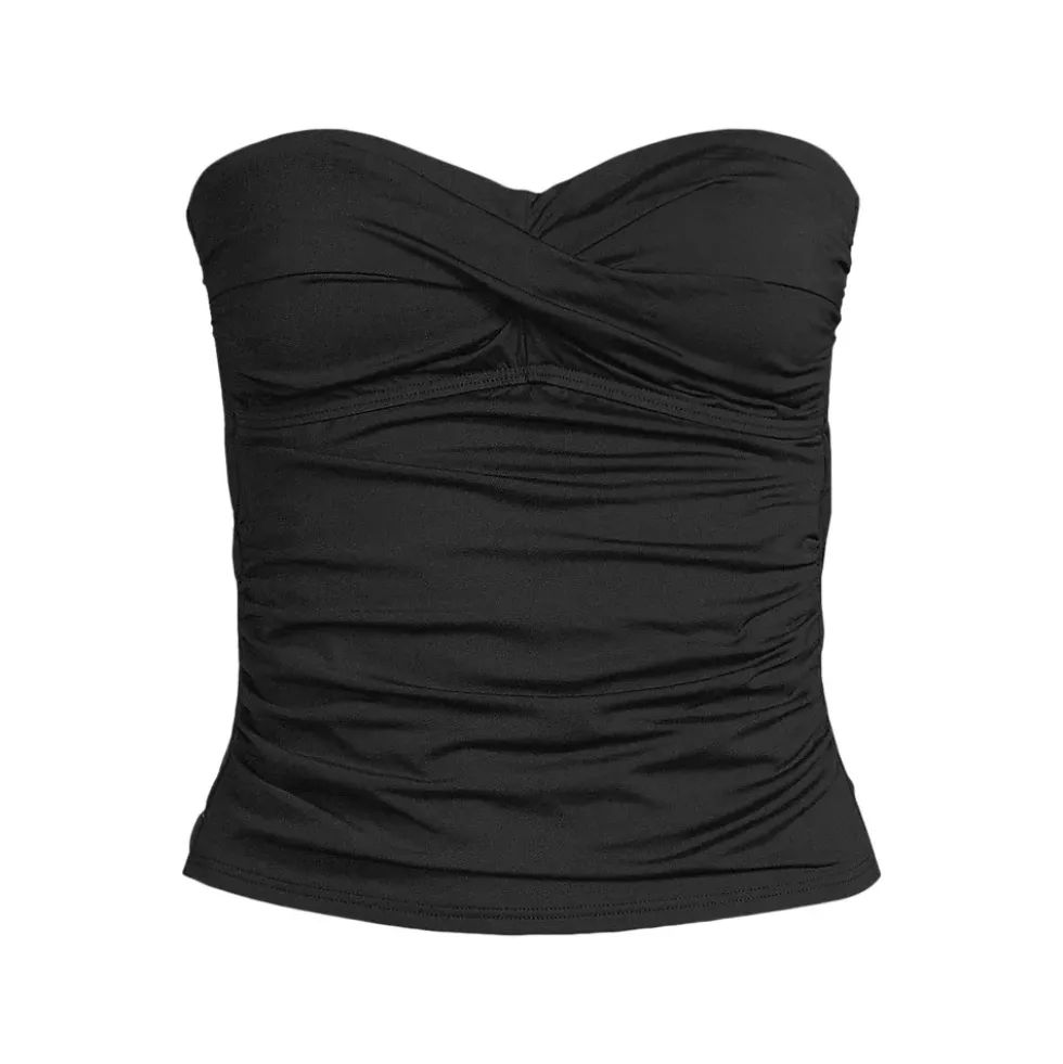 Women's Bandeau Tankini Swimsuit Top