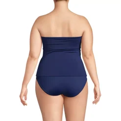 Women's Bandeau Tankini Swimsuit Top