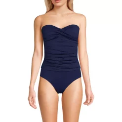 Women's Bandeau Tankini Swimsuit Top